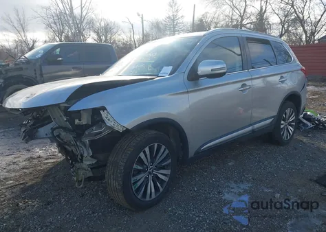 2019 Mitsubishi Outlander Sel from USA, damaged, VIN JA4AD3A36KZ028378
